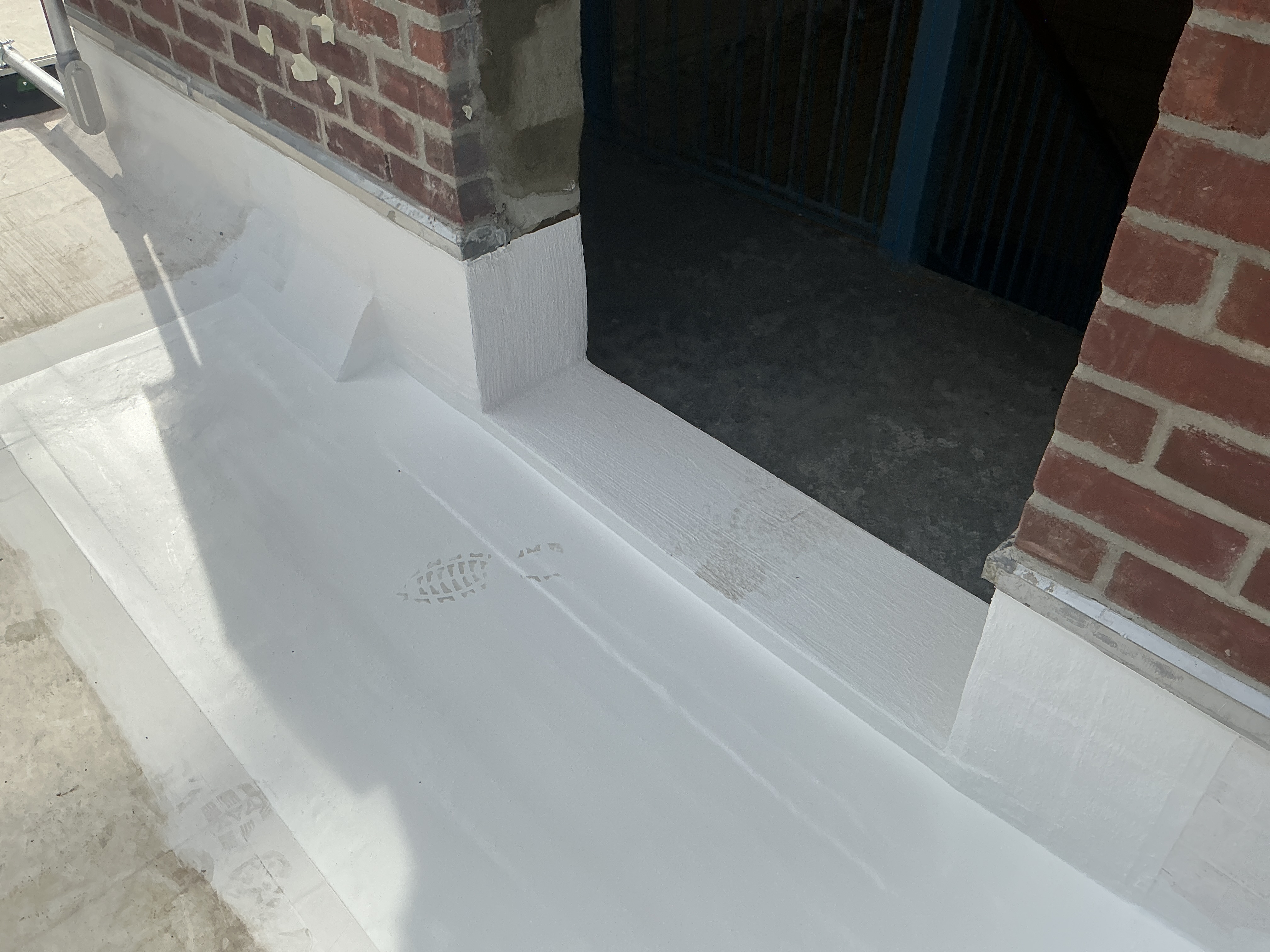 Through-wall flashing installation